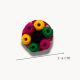 Colourful Bandhani Printed Adjustable Fabric Finger Ring